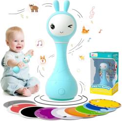 alilo Alilo Smarty Bunny - Iepuras interactiv pentru bebelusi, albastru, RO/EN (R1/Blue)