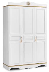 Palmera Dulap cu 3 usi pentru copii si adolescenti, 135x209x55 cm, Colectia Luna Cappuccino (52.15001.73)
