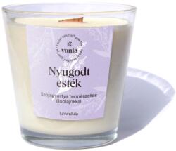 Vonia Nyugodt esték - Kézműves szójagyertya levendula illattal