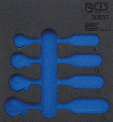 BGS technic Suport organizator pentru cărucior 1/6 gol pentru BGS 30833 : Suport organizator pentru cărucior 1/6 (BGS 30833-1) (30833-1)