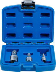 BGS technic Set prelungitoare cu suport magnetic 6, 3 mm (1/4) / 10 mm (3/8) / 12, 5 mm (1/2) 3 piese (BGS 198) (198)