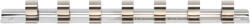 BGS technic Sina pentru tubulare cu 7 clipsuri 10 mm (3 8 ) (BGS 2317) (2317)