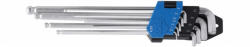 BGS technic Set de chei Imbus tip L extra lungi, 1.5 - 10 mm| 9 piese (BGS 9374) Cheie imbus