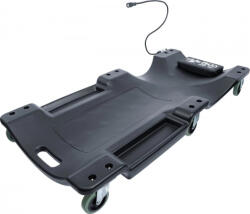 BGS technic Pat de lucru mobil pentru mecanici cu lampă de lucru | 1030 x 500 mm (BGS 2996)
