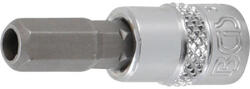 BGS technic Bit Antrenare patrat interior 6, 3 mm (1 4 ) Inbus cu alezaj 7 mm (BGS 5156-7) (5156-7)