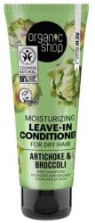 Organic Shop Balsam Leave-In pentru Hidratant pentru Par Uscat - Organic Shop Moisturizing Leave-In Conditione Artichoke & Broccoli, 75 ml