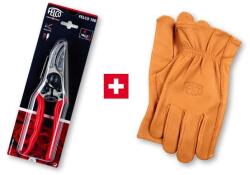 FELCO Extra csomag: FELCO 100 virágszedő metszőolló + FELCO 703 kerti bőrkesztyű
