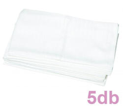 Baby Bruin Textilpelenka Cseh fehér 70 * 70 cm (5 db/cs)
