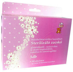  BabyBruin Sterilizáló zacskó (5 db/cs) - babybear