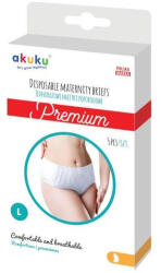 Akuku Kismama alsó Eldobható bugyi, szülés utáni, "L" (5 db/cs) (ebal5)