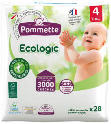 Pommette pelenka Ecologic, Csomagolás sérült! (4-es) 7 - 18 kg (28 db/cs) (peckx-hbs)