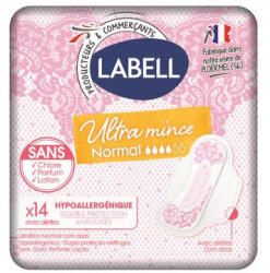 Labell Egészségügyi betét Ultra Mince szárnyas (méret: normál) (14 db/cs) (knluns)