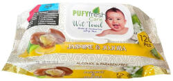 Pufy Fresh Popsitörlő Jázmin - jojoba kupakos (120 db/cs) - babybear