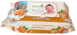 Pufy Fresh Popsitörlő Mandulatej kupakos (120 db/cs) - babybear