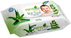 Pufy Fresh Popsitörlő Aloe Vera kupakos (72 db/cs) (ppav72)