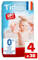 Tidoo bugyipelenka Öko (4-es) 8 - 15 kg (38 db/cs) (tidugx)