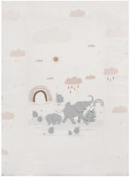  Color Pelenkázó lap Puha, sík, elefánt család 50 * 70 cm - babybear