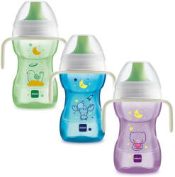 MAM Tanulópohár Fun to Drink Cup, Night, világítós fogókával (270 ml/db) (ipmnn)