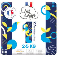 Nid d'Ange pelenka Pommette tipusú (1-es) 2- 5 kg (27 db/cs) (nic)