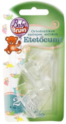 BabyBruin Etetőcumi M-es szilikon (méret: ) 6+ hó (2 db/cs) (ecb2m)