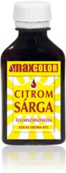 Szilas Aroma Citromsárga Max Color ételfesték - 30 ml, könnyű használat