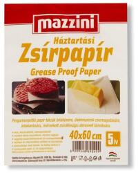 Mazzini Zsírpapír Mazzini, 5 Ív 40x60 cm - Tökéletes Sütéshez és Cukrászathoz
