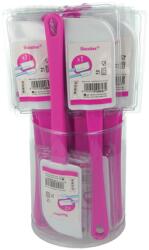 Metaltex Spatula Készlet, Fuchsia - 2 db Műanyag Tészta Kezelő Eszköz