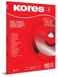 KORES Indigó, A4, gépi, KORES, 100 lap, fekete (IK78492) (IK78492)