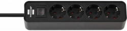 brennenstuhl Ecolor 4 Plug 1,5 m Switch (00195632)