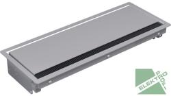 BACHMANN 338.0205 CONI beépítőkeret hosszú kivit ezüstszürke (338.0205)