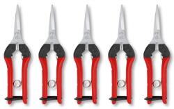 FELCO 322 precíziós olló, 48 mm hosszú egyenes pengével: 5 db-os csomag