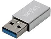 LogiLink USB 3.2 Gen1 Type-C adapter, USB-A/M-USB-C/F, ezüst (LOGILINK_AU0056) (LOGILINK_AU0056)