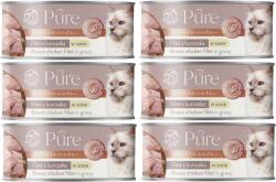 Pet Republic PetRepublic Pure file de pui in sos 6x80g