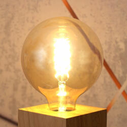 OSRAM Smart+ WIFI E27 LED, 8 W, hidegfehér/melegfehér, 600, lm Globe125, arany (Classic) (4058075777972)