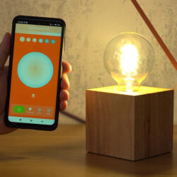 OSRAM Smart+ WIFI E27 LED, 8 W, hidegfehér/melegfehér, 806 lm, Globe80 (Classic) (4058075793958)