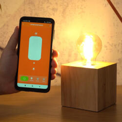 OSRAM Smart+ WIFI E27 LED, Filament Edison, 6 W, 680 lm, candelight, borostyán (Classic) (4058075610521)