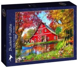 Bluebird Puzzle 1500 db-os puzzle - Sunny Autumn At The Barn (90688) (90688)