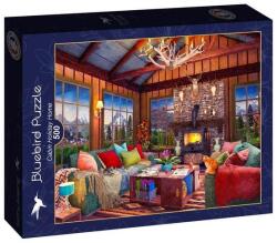 Bluebird Puzzle 500 db-os puzzle - Cabin Holiday Home (90689) (90689)