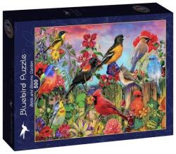 Bluebird Puzzle 500 db-os puzzle - Birds and Blooms Garden (90692) (90692)