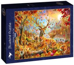 Bluebird Puzzle 1000 db-os puzzle - Animals In the Fall (90819) (90819)