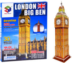 Inlea4Fun 3D puzzle London Big Ben MAGIC PUZZLE - 30 darabos (JO-ZA3802)