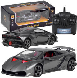 Inlea4Fun RC Távirányítós autó Lamborghini - Szürke (JO-RC0586 CY)