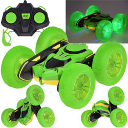 Inlea4Fun RC Távirányítós játékautó világító kerekekkel Inlea4Fun FLORID ROLLING - zöld (JO-RC0675 ZI)