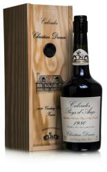 Christian Drouin calvados 1980 fadobozban (0, 7L / 42%) - whiskynet