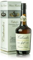 Christian Drouin calvados 40 éves (0, 7L / 40%) - whiskynet