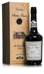  Christian Drouin calvados 1970 fadobozban (0, 7L / 42%) - whiskynet