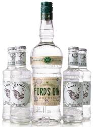 Fords London Dry + 4db J. Gasco Dry Bitter Tonic (0, 7L + 4x0, 2L / 45%) - whiskynet