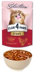CLUB 4 PAWS selection macskaeledel csirke szószban 12x85g