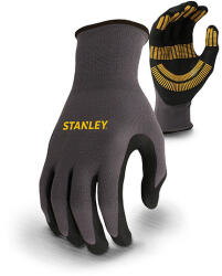 STANLEY Vízálló markolatú, latex munkavédelmi kesztyű, csúszásgátlóval, 8-as méret, STANLEY (SY510M_EU)