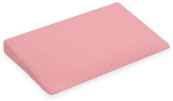 New Baby Muszelin Baba párna huzat- ék alakú New Baby STANDARD 59x37cm pink - pindurka